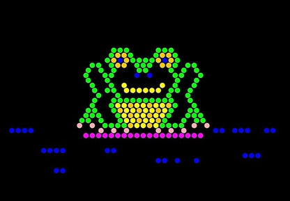 Zoo Refill templates for pre-1994 Original Lite Brite (10 Sheets, 9x12)