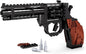 1:1 Revolver Building Blocks Sets - 300 PCS Model Collection Toy Building Bricks Set Shootable - Simulation Militarily Toy Lovers for Kids and Adults Gift