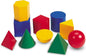 Learning Resources Large Geometric Shapes - 10 Pieces, Ages 5+ Learning Shapes, Geometric Solids, Kids Math Toys, Geometry for Kids