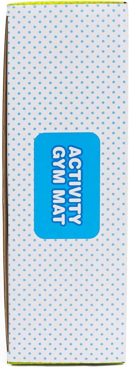 Dr.Rapeti Baby Play Gym Mat with Ball Pit Activity Gym Center Tummy Time Mat Thickened Mat Sensory Exploration Motor Skill Development for Newborn Infant Baby Toddlers