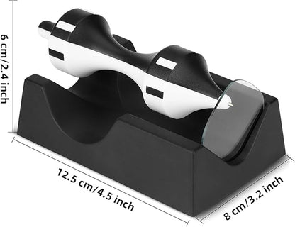 Magnetic Levitator Floating Classic Monochrome Spinning Top Anti-Gravity Gyroscope Toy for Office Desk Home Decoration