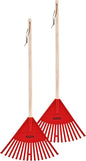 Superio Red Kid Rake - Fun and Functional Child-Sized Rake for Yard Work, for Kids Ages 2 and Up