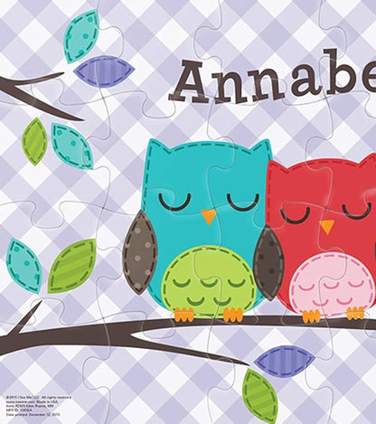 Personalized Jigsaw Puzzle for Kids, 24-Piece - I See Me! (Owl)