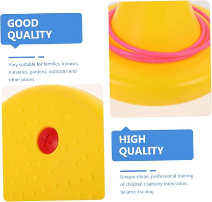 BESPORTBLE Creative Single Leg Stool Training Tool for Fun Toss Game Physical Exercising Equipment for Home Play
