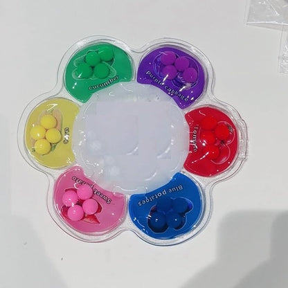 Limpskys Sorting Toys, Color Sorting Sensory Toys, Sensory Toys for Toddlers, Autism Toys for Toddlers 3-4, Quiet Fidget Toys,Color Matching Game (Multicolor-Fruit)