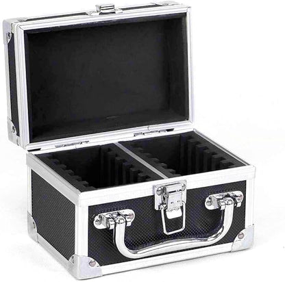 Ursae Minoris Elite Black Aluminum Box for 12 Certified or Certified-Style Coin Holders NGC, PCGS, ANACS, Elite, Lighthouse, BCW