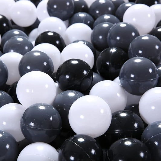 Ball Pit Balls Plastic Balls for Ball Pit Phathalate Free BPA Free Plastic Balls 100pcs 2.2" Set for Toddlers for Play Tent Tunnel