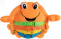 Buckle Toys - Barney Crab Stuffed Animal - Montessori Learning Toy for Toddlers - Develop Motor Skills and Problem Solving - Great Car Trip Activities for Kids