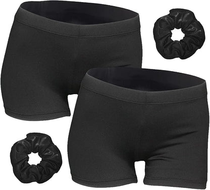 Aosva Little Big Girls' Sparkle Dance Tumbling Athletic Gymnastics Short 2-14Years
