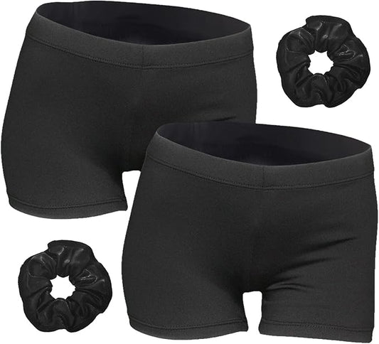 Aosva Little Big Girls' Sparkle Dance Tumbling Athletic Gymnastics Short 2-14Years