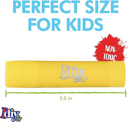 Idiy Tempera Paint Sticks (42 Mega Classpack Vibrant Colors)- For All Classroom Back to School Supplies Arts & Crafts Projects, Draw & Paint on Wood, Paper, Ceramic, Canvas!