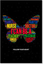FLYAB Inspirational Classroom Posters - Motivation Career Options Positive Posters for Middle School Elementary Classroom Bulletin Board Decorations Poster Teacher Supplies