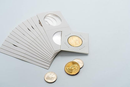 Boen Coin Holder 12 Assorted Sizes are Professional Coin Holders for Colletors The Coin Collection Supplies Include 1200Pcs Coin Flips The Coin Cardboard for Coin Collection