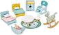 Tender Leaf Toys - Dovetail Dollhouse Accessories - Detailed Wooden Furniture Sets and Room Decor - Encourage Creative and Imaginative Fun Play for Children - Age 3+