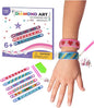 Diamond Art Bracelet Kit - Includes 6pcs - Bracelet Making Kit for Girls - Diamond Art Kits for Kids - Kids Diamond Art - Gem Art for Kids - Diamond Art for Kids - DIY Bracelet Making Kit for Girls