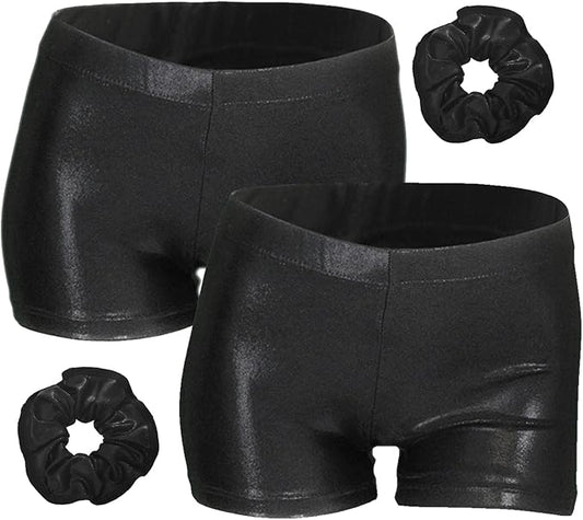 Aosva Little Big Girls' Sparkle Dance Tumbling Athletic Gymnastics Short 2-14Years