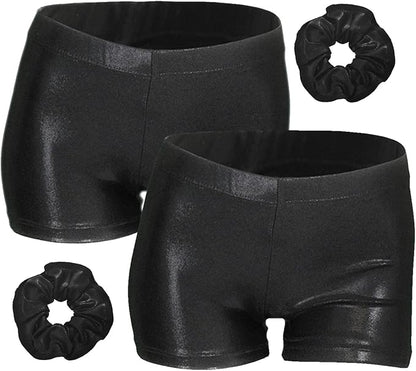 Aosva Little Big Girls' Sparkle Dance Tumbling Athletic Gymnastics Short 2-14Years
