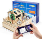 ESP32 IoT STEM Kit for Arduino/Acecode, 3D Wooden Puzzles Smart Home Learner Kit for Kids Age 10+, Educational STEM Toy House DIY Sensor Coding Set, Voice/APP Control, Gift for Adults Teens Boys Girl