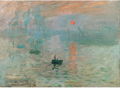 MaxRenard Game 1000 Pieces Jigsaw Puzzle Fine Art Collection Toy Monet Sunrise Impression