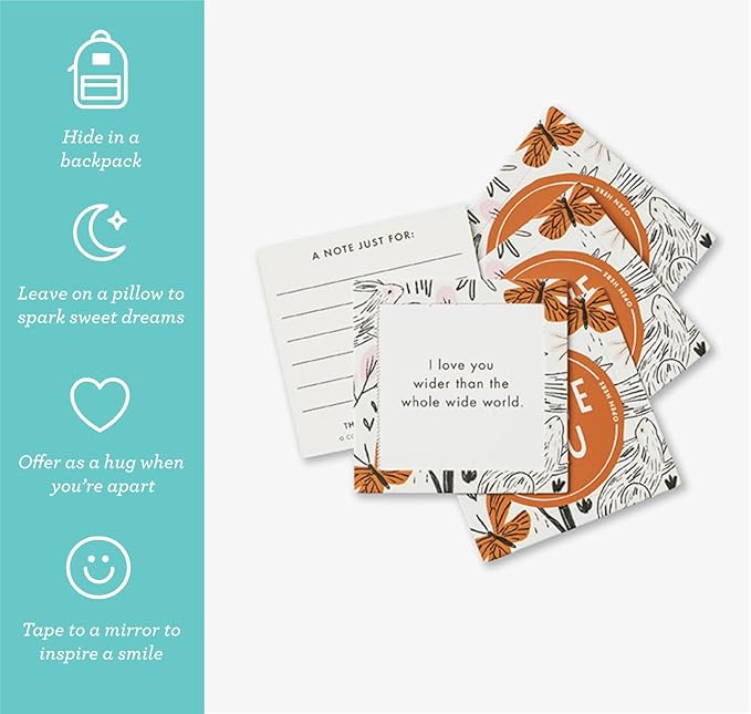 Compendium ThoughtFulls for Kids — I Love You — 30 Pop-Open Cards to Share with Kids, Each with a Different Inspiring Message Inside