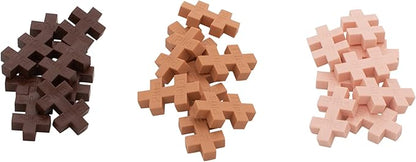 Plus Plus 3D Figure Building Block Set, Fun Stem Toys for Kids, 70 Interlocking Pieces - Princess Mini Maker Tube
