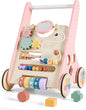 Baby Push Walker for Baby Boy 6-12 Months, Wooden Baby Walker Push Toy, Learning to Walk, Baby Walkers for Girls, Montessori Walker Toy with Wheels