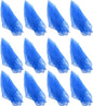 Hoerev Pack of 12 Approx. 24" x 24" Juggling Dancing Scarves Floaty Scarves,Single Colors, 12pcs Blue