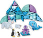 Magnetic Tiles Set Polar Animals Theme Toys, Magnet Tiles Building Blocks Toys for Kids Ages 3+