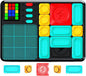 Super Sliding Puzzle Maze Building Block Game Console Kid's Game Logical Thinking Parent-Child Interactive Escape Game Electronic Toys Birthday for Children/Friends/Students