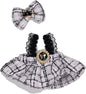 Clothes for 15/17cm Dolls(NO Doll) - Outfit for Labubu with Accessories Suit - Clothes Set for Dolls Dress Up