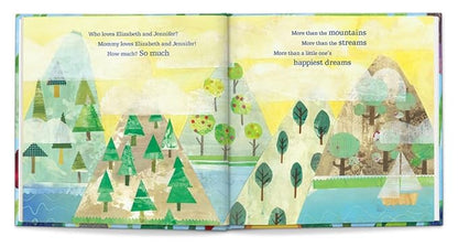 Who Loves Me? (Siblings) - Personalized Children's Story - I See Me! (Blue Hardcover)