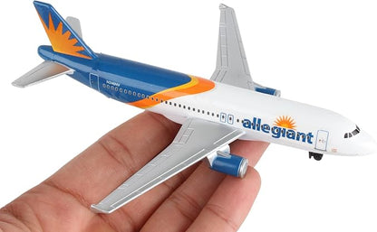 Daron Toy Airplane – Allegiant Air – Die-Cast Metal Model Airplane Toy with Plastic Parts for Kids Ages 3+