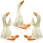 Sosation 3 Pieces 23.6'' Silly Goose Plush Stuffed Animal Toy, Swan Stuffed Animal, White Fluffy Cute Goose Funny Duck Plush Swan Toys Gifts for Home Birthday Favor