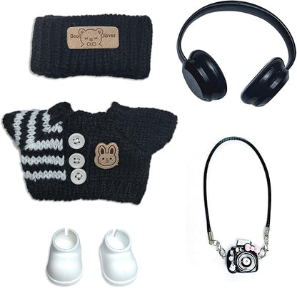 17cm Doll Clothes Set Fashion Doll Clohtes with Accessories of Doll Clothing Suitable for Various Outfits of Dolls (Style O)