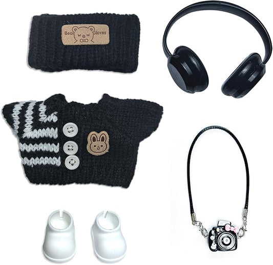 17cm Doll Clothes Set Fashion Doll Clohtes with Accessories of Doll Clothing Suitable for Various Outfits of Dolls (Style O)