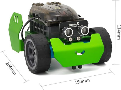 Robobloq Q-Scout STEM Projects for Kids Ages 8-12, Coding Robot, Learn Robotics, Electronics and Programming Based on Scratch, Arduino and Python, Learning & Education Toys, Gifts for Boys and Girls