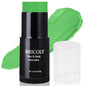 MEICOLY Lime Green Face Body Paint Stick,Elphaba Green Face Paint,Body Paint for Halloween SFX Cosplay Witch Makeup for Kids and Adults,Hunting Camo Paint,St Patricks Day Accessories