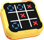 4 in 1 Handheld Tic Tac Toe Game, Electronic Digital Puzzle Game Console with Memory Flash, Whack-a-Mole, Portable Travel Toy Gift for Kids & Adults
