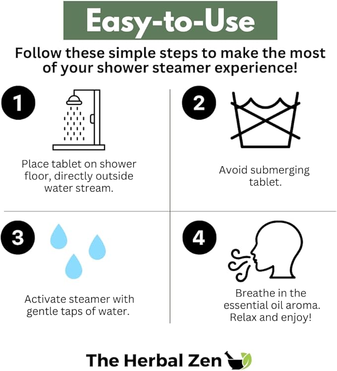 Shower Steamers Aromatherapy Tablets – Variety Pack - Shower Bombs Aromatherapy Made in USA – Self Care Gifts for Women and Men – Natural Essential Oils – Adult Christmas Stocking Stuffers (14 Pack)