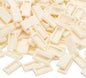 PATIKIL 370 Pcs Flat Blocks Bulk, 1x2 Square White Classic Tiles Smooth Surface Mini Building Blocks Accessories Compatible Bricks Kits for Building Floor Walls Mosaic Pixel Arts