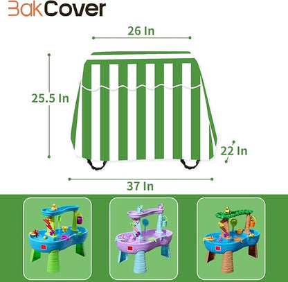Water Table Cover Rain Showers Splash Pond Water Table, Water Table Cover for Water Table for Toddlers 1-3, Water Table Accessories for Outside Toys For Toddlers 1-3-Cover Only