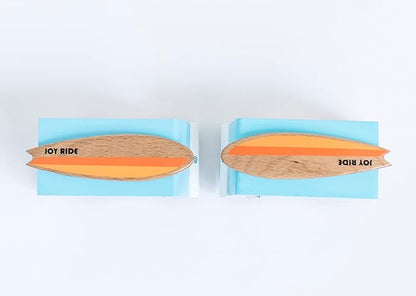 Ruggish Candy Car Joyride Exclusive - Premium Handcrafted Wooden Car Toy - Surf Van - Age 3+