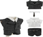 Four-Piece Suit for Doll 17cm/6.7in, Doll Clothes Set ,Soft Premium Fabric Dress Up Accessories Suit (Black Suit Set)