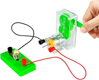 OSOYOO Kids Electricity Science Kit,Hands-on Electricity and Magnetism Experiments for Kids