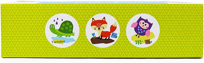 Dr.Rapeti Baby Play Gym Mat with Ball Pit Activity Gym Center Tummy Time Mat Thickened Mat Sensory Exploration Motor Skill Development for Newborn Infant Baby Toddlers