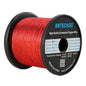 BNTECHGO 24 AWG Magnet Wire - Enameled Copper Wire - Enameled Magnet Winding Wire - 3.0 lb - 0.0197" Diameter 1 Spool Coil Red Temperature Rating 155℃ Widely Used for Transformers Inductors