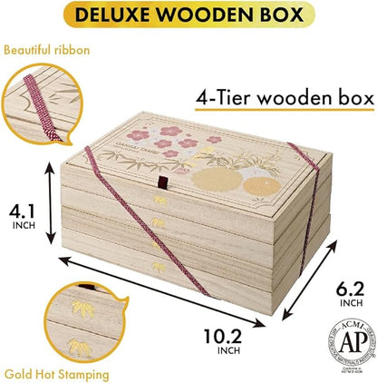 Kuretake GANSAI TAMBI Watercolor Paint Set 100 Colors with Wooden Box, Professional-quality art supplies for artists adult painting Non-Toxic, Made in Japan