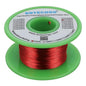 BNTECHGO 34 AWG Magnet Wire - Enameled Copper Wire - Enameled Magnet Winding Wire - 4 oz - 0.0063" Diameter 1 Spool Coil Red Temperature Rating 155℃ Widely Used for Transformers Inductors