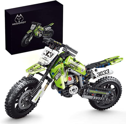 Mesiondy Motorcycle Toy Building Blocks Kit,Stem Bricks Sets,Toys for Boys & Adults,Build A Model Motorcycle, (476 Pieces)………