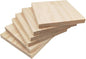6PCS Unfinished Wood Square Blocks for Crafts, 6x6x0.6in Blank Wooden Squares Pine Wood Boards for Wood Carving,DIY Wood Coasters,Painting & Burning